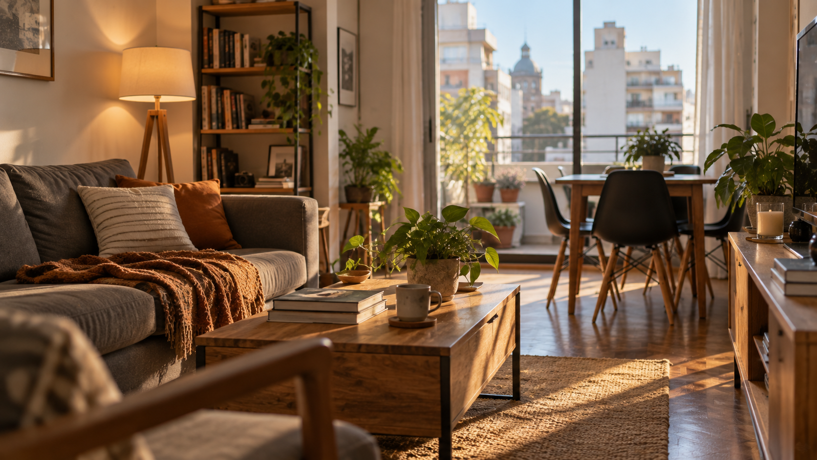 Departamento alquilado y amueblado en Buenos Aires